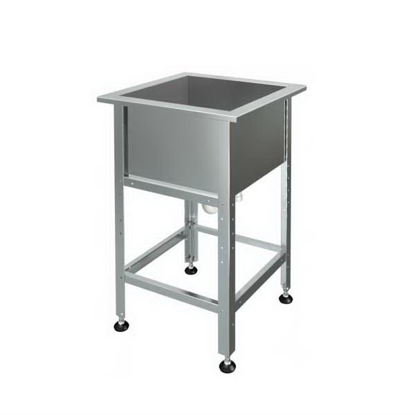 Одинарная сварная ванна Cryspi ВМЦ Э 1 (L=700, S=700, H=850, G=450)